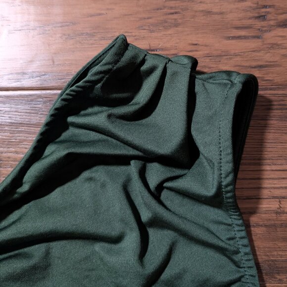 New YaYa&Co one shoulder ruched dress green size medium - Picture 6 of 16